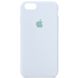 Чехол Silicone Case Full Protective (AA) для Apple iPhone SE (2020) Голубой / Cloud Blue