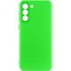 Чехол Silicone Cover Lakshmi Full Camera (A) для Samsung Galaxy S24+ Салатовый / Neon Green