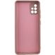 Чохол Silicone Cover Lakshmi Full Camera (A) для Samsung Galaxy A51, Рожевий / Pink Sand