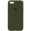 Чохол Silicone Case Full Protective (AA) для Apple iPhone 7 /8 / SE (2020) (4.7 "), Зеленый / Dark Olive