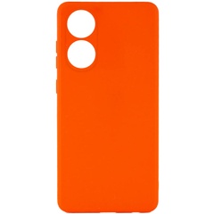 Силіконовий чохол Candy Full Camera для Oppo A38 / A18, Помаранчевий / Orange