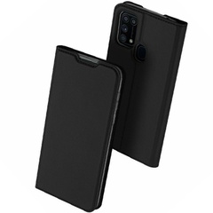 Чехол-книжка Dux Ducis с карманом для визиток для Samsung Galaxy M31s Черный