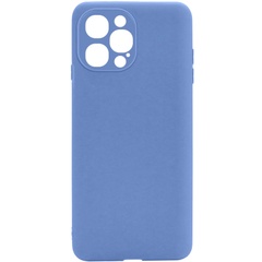 Силіконовий чохол Candy Full Camera для Apple iPhone 12 Pro (6.1"), Голубой / Mist blue