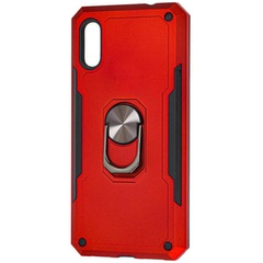 Ударопрочный чехол SG Ring Color магнитный держатель для Xiaomi Mi A3 (CC9e) Красный