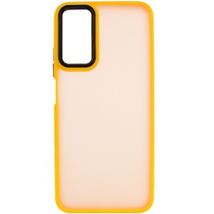 Чехол TPU+PC Lyon Frosted для Oppo A38 / A18 Orange