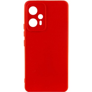 Чехол Silicone Cover Lakshmi Full Camera (A) для Xiaomi Redmi Note 12T Pro Красный / Red