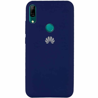 Чохол Silicone Cover Full Protective (AA) для Huawei P Smart Z, Темно-Синий / Midnight Blue