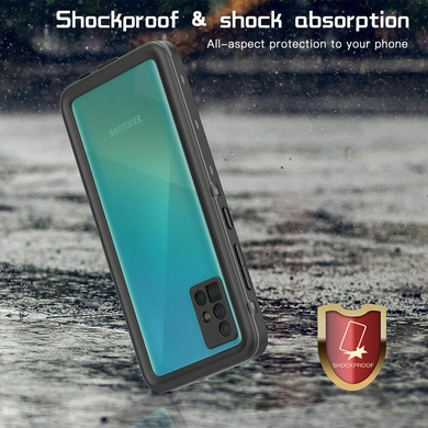 Водонепроникний чохол Shellbox для Samsung Galaxy A51, Чорний