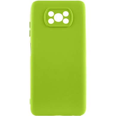 Чохол Silicone Cover Lakshmi Full Camera (A) для Xiaomi Poco X3 NFC / Poco X3 Pro, Зеленый / Pistachio
