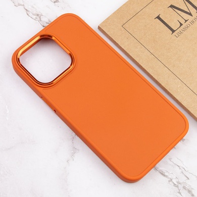 TPU чехол Bonbon Metal Style для Apple iPhone 13 Pro Max (6.7") Оранжевый / Papaya