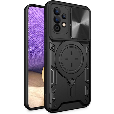 Ударопрочный чехол Bracket case with Magnetic для Samsung Galaxy A52 4G / A52 5G / A52s Black