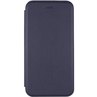 Кожаный чехол (книжка) Classy для Samsung Galaxy A05 Темно-синий