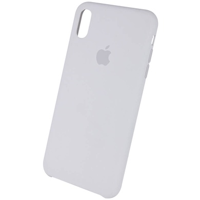 Чохол Silicone case (AAA) для Apple iPhone XS Max (6.5"), Білий / White