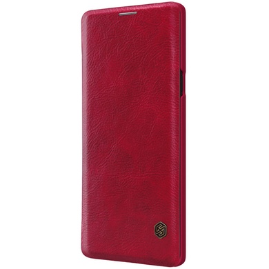Кожаный чехол (книжка) Nillkin Qin Series для Samsung Galaxy Note 9 Красный