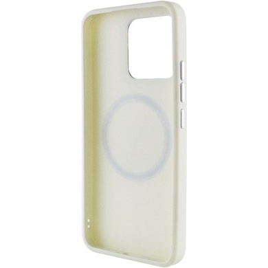 TPU чехол Bonbon Metal Style with MagSafe для Xiaomi 14 Белый / White
