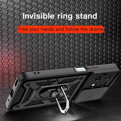 Удароміцний чохол Camshield Serge Ring для Xiaomi 14 Pro, Чорний