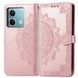 Шкіряний чохол (книжка) Art Case з візитницею для Xiaomi Poco X6 / Note 13 Pro 5G, Розовый