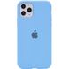Чохол Silicone Case Full Protective (AA) для Apple iPhone 11 Pro Max (6.5"), Голубой / Cornflower