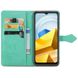 Кожаний чохол (книжка) Art Case з візитницею для Xiaomi Poco M5, Бірюзовий
