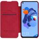 Кожаный чехол (книжка) Nillkin Qin Series для Huawei Nova 5i / P20 lite (2019), Красный