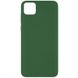 Чохол Silicone Cover Full without Logo (A) для Huawei Y5p, Зелений / Dark Green
