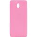Силиконовый чехол Candy для Samsung J730 Galaxy J7 (2017) Розовый