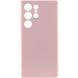 Чохол Silicone Cover Lakshmi Full Camera (AAA) для Samsung Galaxy S24 Ultra, Рожевий / Pink Sand