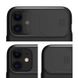 Карбоновая накладка Nillkin Camshield (шторка на камеру) для Apple iPhone 11 (6.1") Черный / Black