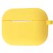 Силиконовый футляр New с карабином для наушников Airpods Pro Желтый / Canary Yellow