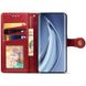 Кожаный чехол книжка GETMAN Gallant (PU) для Xiaomi Mi 10 / Mi 10 Pro Красный