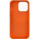 TPU чехол Bonbon Metal Style для Apple iPhone 13 Pro Max (6.7") Оранжевый / Papaya
