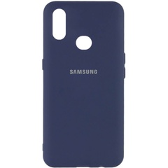 Чохол Silicone Cover My Color Full Protective (A) для Samsung Galaxy A10s, Синий / Midnight Blue