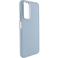 TPU чохол Bonbon Metal Style для Samsung Galaxy A52 4G / A52 5G / A52s, Голубой / Mist blue