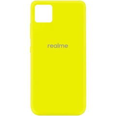 Чехол Silicone Cover My Color Full Protective (A) для Realme C11 Желтый / Flash