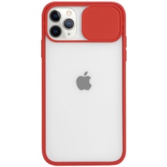 Чохол Camshield mate TPU зі шторкою для камери для Apple iPhone 12 Pro / 12 (6.1"), Червоний
