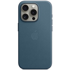 Чохол FineWoven (AAA) with MagSafe для Apple iPhone 15 Pro (6.1"), Pacific Blue