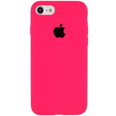 Чохол Silicone Case Full Protective (AA) для Apple iPhone 7 /8 / SE (2020) (4.7 "), Розовый / Barbie pink