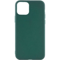 Силіконовий чохол Candy для Apple iPhone 13 mini (5.4"), Зеленый / Forest green