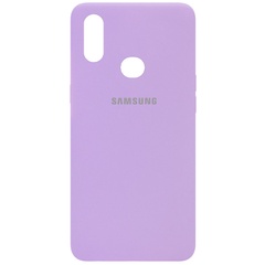 Чохол Silicone Cover Full Protective (AA) для Samsung Galaxy A10s, Бузковий / Lilac