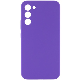 Чехол Silicone Cover Lakshmi Full Camera (AAA) для Samsung Galaxy S24 FE Фиолетовый / Amethyst