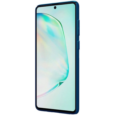 Чехол Nillkin Matte для Samsung Galaxy Note 10 Lite (A81) Бирюзовый / Peacock blue