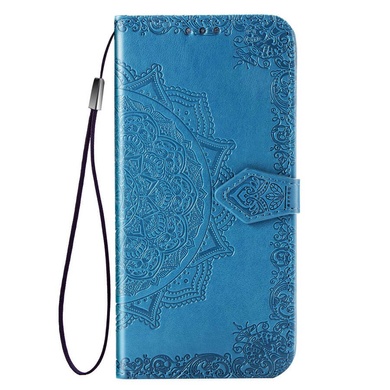 Кожаный чехол (книжка) Art Case с визитницей для Xiaomi Redmi 4X Синий