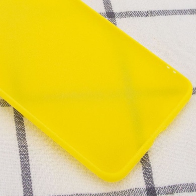Силиконовый чехол Candy для Realme C3 (dual camera) Желтый