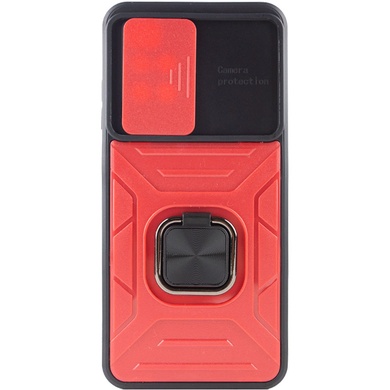 Ударопрочный чехол Camshield Flash Ring для Xiaomi Redmi 10 Red
