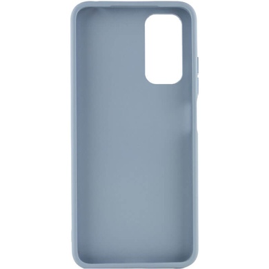 TPU чохол Bonbon Metal Style для Samsung Galaxy A52 4G / A52 5G / A52s, Голубой / Mist blue