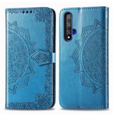 Шкіряний чохол (книжка) Art Case з візитівкою для Huawei Honor 20 / Nova 5T, Синий