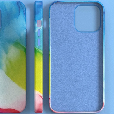 Кожаный чехол Figura Series Case with MagSafe для Apple iPhone 13 Pro Max (6.7") Multicolor