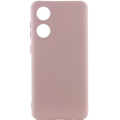 Чохол Silicone Cover Lakshmi Full Camera (A) для Oppo A78 4G, Рожевий / Pink Sand