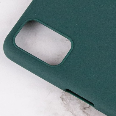 Силіконовий чохол Candy для Oppo A76 4G, Зеленый / Forest green