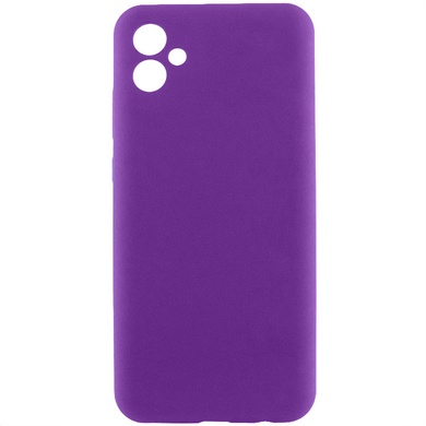 Чохол Silicone Cover Lakshmi Full Camera (AA) для Samsung Galaxy A06, Фіолетовий / Purple